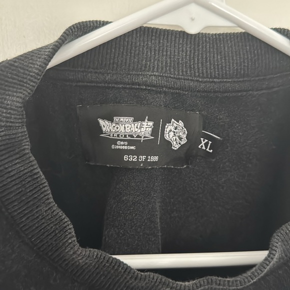 Darc Sport Dragon Ball Z Super Broly Premium Vintage Oversized Tee in Black - XL - Picture 3 of 7